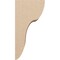 Ekena Millwork 9"W x 9"D x 18"H Wide Carmel Rough Cedar Woodgrain TimberThane Corbel, Primed Tan CORUR09X09X18CARRCPR - alternate 4
